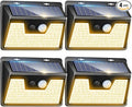 Peasur Solar Lights Outdoor Waterproof, 3 Modes Solar Powered Fence Security by Peasur
