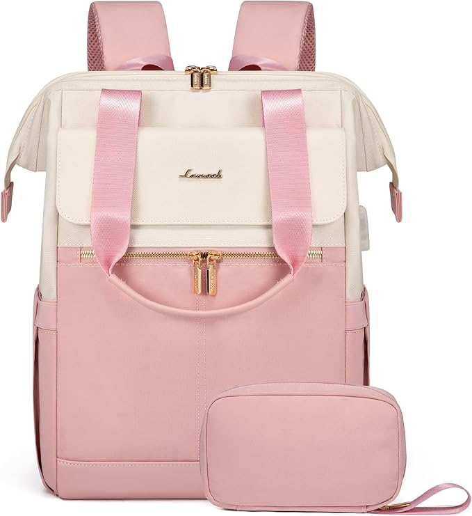 LOVEVOOK Laptop Backpack for Women, 15.6 Inch Work Laptop Bag by LOVEVOOK