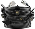 50FT Outdoor Extension Cord, 16 Gauge SJTW 5-15R Cable Male Plug to Female by oviitech