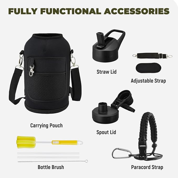 COKTIK 64oz Insulated Water Bottle - Image 3