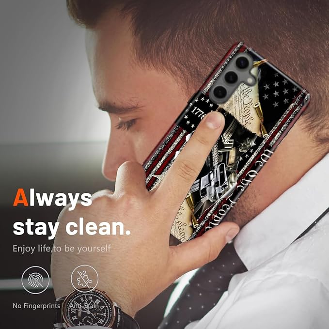 Compatible for Samsung Galaxy S25 Plus 5G Case, Dual Layer Heavy Duty 2 in 1 - Image 6