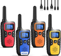 Wishouse Walkie Talkies for Adults Long Range-Rechargeable 4 Pack 2 Way Radios by WisHouseWALKIETALKIESFORTHEENTIREFAMILY