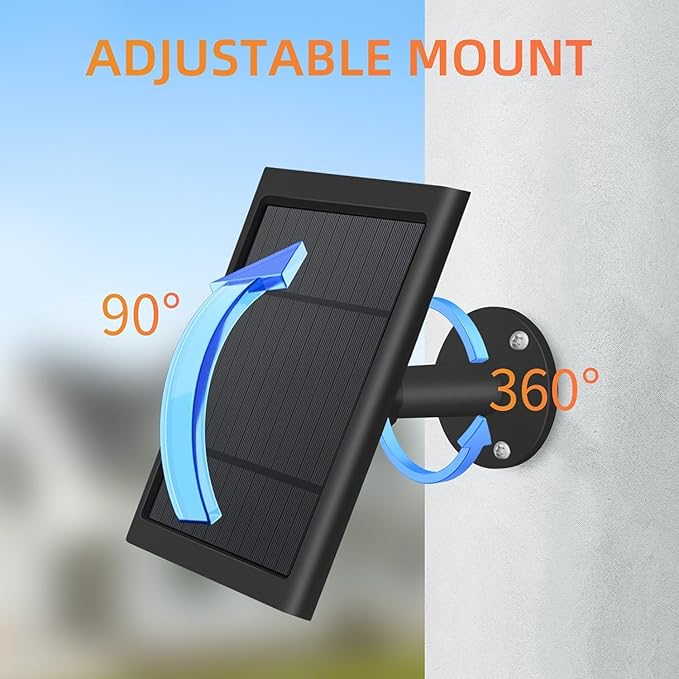 Paodekua 2 Pack 4W Solar Charger - Image 3