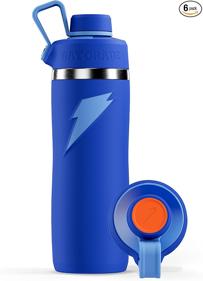 Gatorade 'Overtime' 22oz Stainless Steel Water Bottle, Twist Cap by Gatorade
