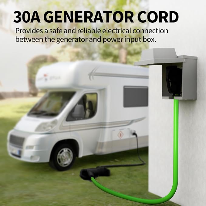 POWGRN 30 Amp RV Extension Cord 25 FT Outdoor - Image 7
