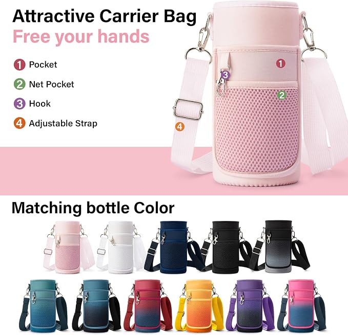 DYSANKY Insulated Water Bottle | Thickened Stainless Steel Vacuum Metal | - Image 6