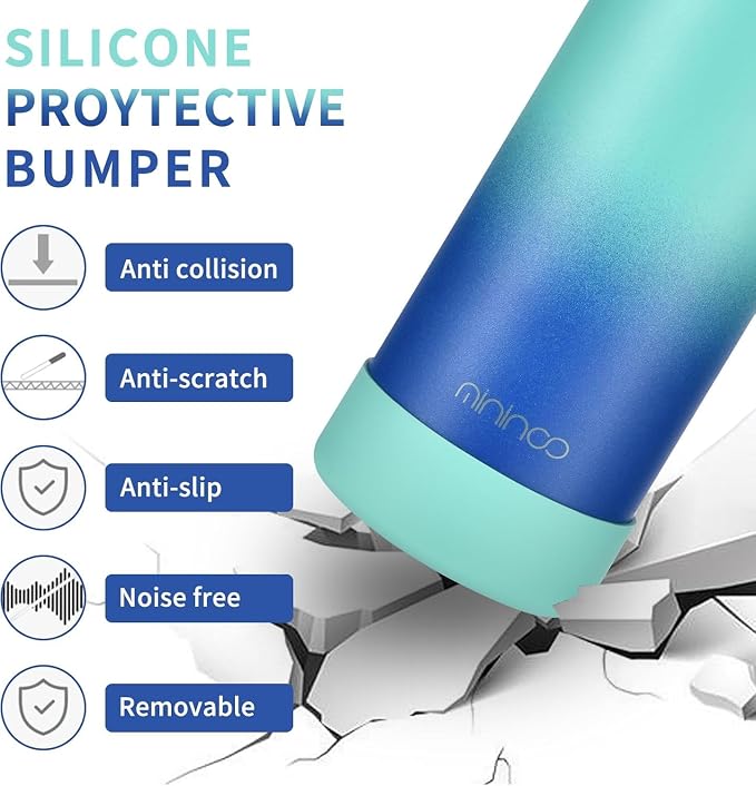 mininoo Insulated Stainless Steel Water Bottle - Image 6