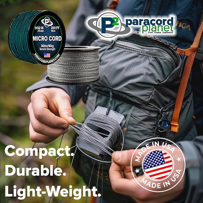 Paracord Planet Nano Cord –Lightweight Nylon Nano Paracord – Great - Image 4