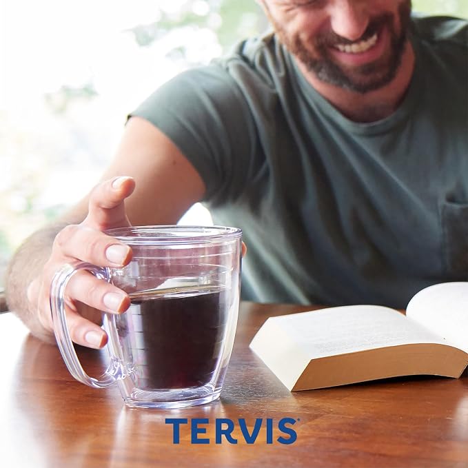 Tervis Clear & Colorful Tabletop Made in USA Double Walled Insulated Tumbler - Image 5