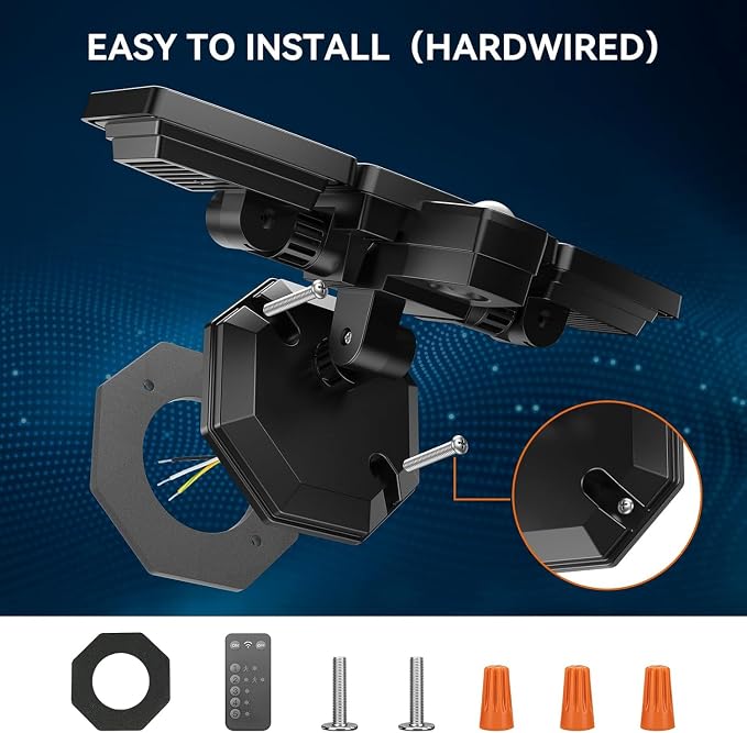 LED Security Lights Motion Sensor Outdoor Lights, 6500K Daylight, IP65 - Image 9