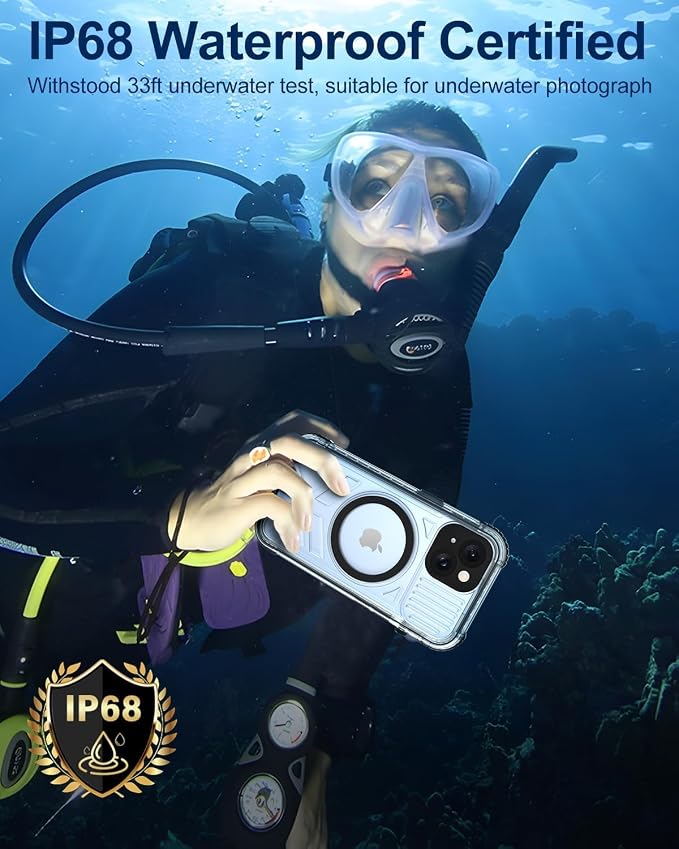 for iPhone 15 Plus Waterproof Case - Image 3