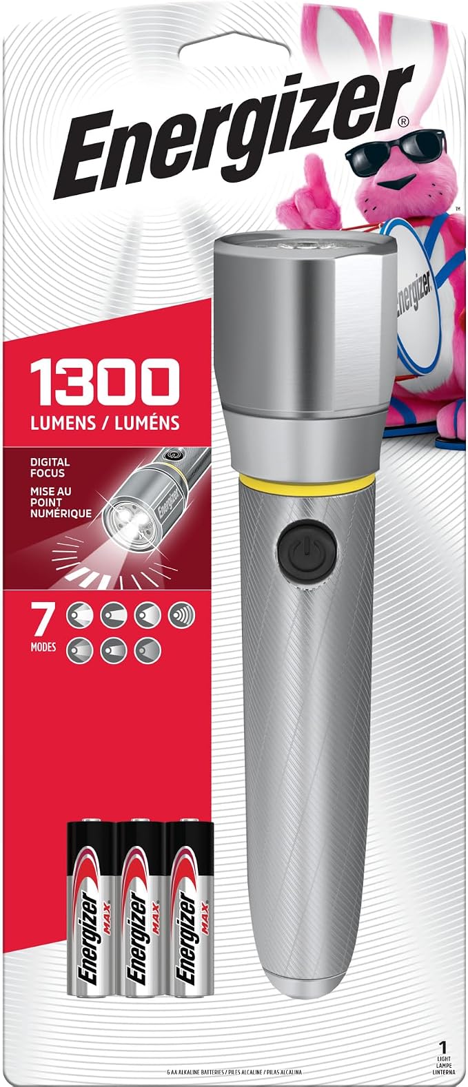 Energizer Vision HD Extra Performance LED Flashlight - Image 8