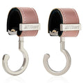 2 Pack Stroller Hooks, Strong Synthetic Leather Hook-and-Loop by MTTBmrt