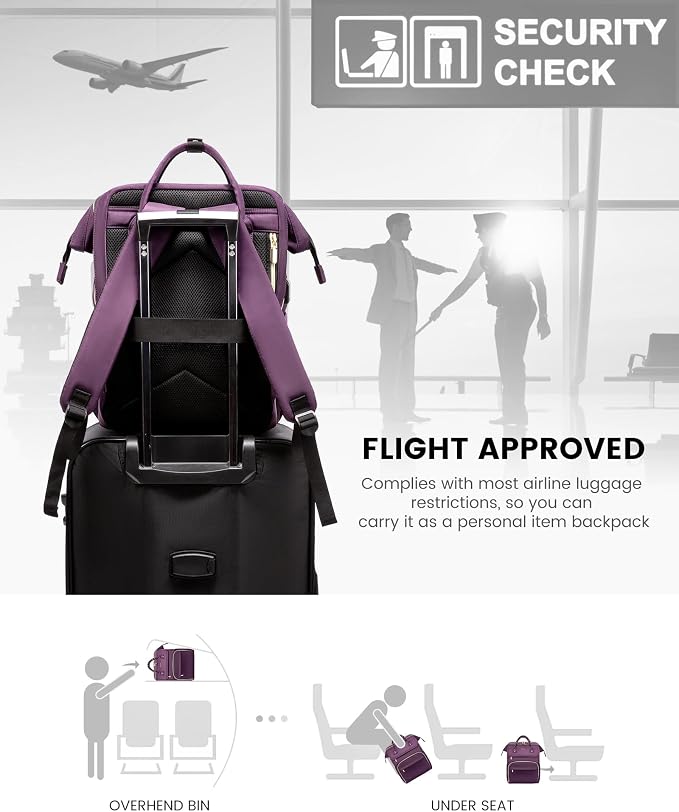 LOVEVOOK 17.3 Inch Laptop Backpack, Large Travel Backpack - Image 6