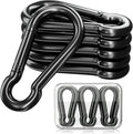 sprookber Carabiner Clips Spring Snap Hook, Iron Heavy Duty Caribeaners by Sprookber