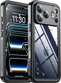 SPIDERCASE for iPhone 17 Pro Case Waterproof, Built-in Lens & Screen Protector by SPIDERCASE