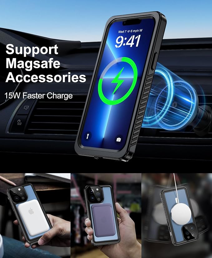 Beeasy for iPhone 13 Pro Max Waterproof Case - Image 4