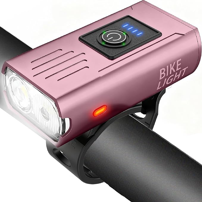 Victoper Bike Light, High Lumens Super Bright Bicycle Lite, 6+4 Modes USB by Victoper