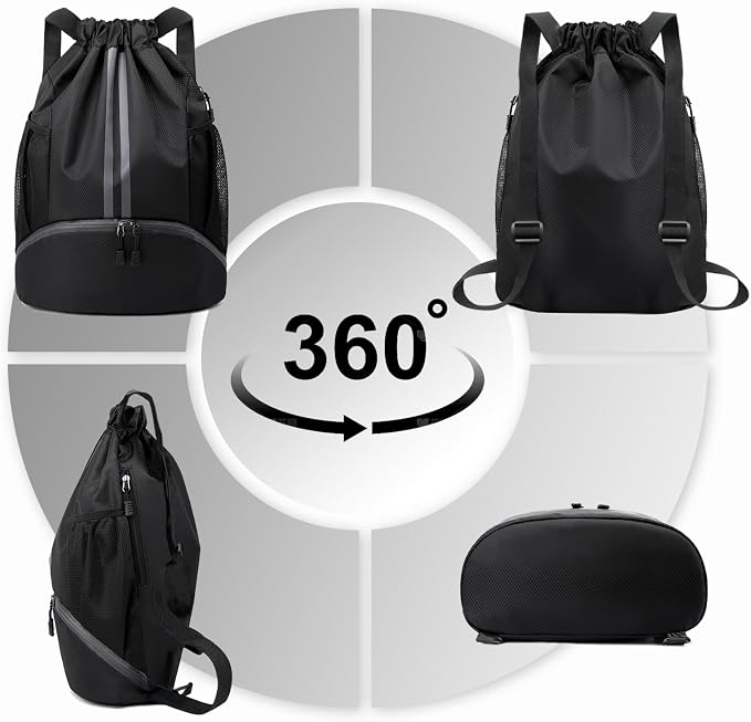 Hoedia Sports Drawstring Backpack - Image 9