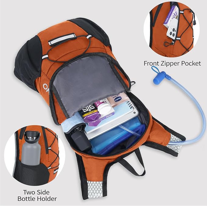 Lightweight Hydration Backpack, Running Backpack - Image 4