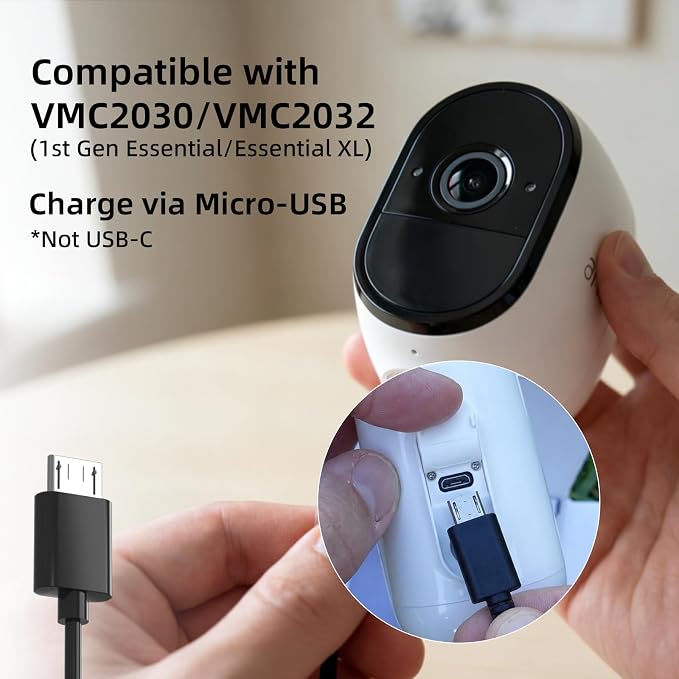VIRTAVO 3.2W Solar Panel for Security Camera Compatible - Image 2