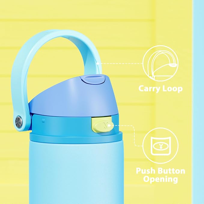 24 oz Insulated Water Bottle for Men: Meoky Stainless Steel Water Bottle - Image 5