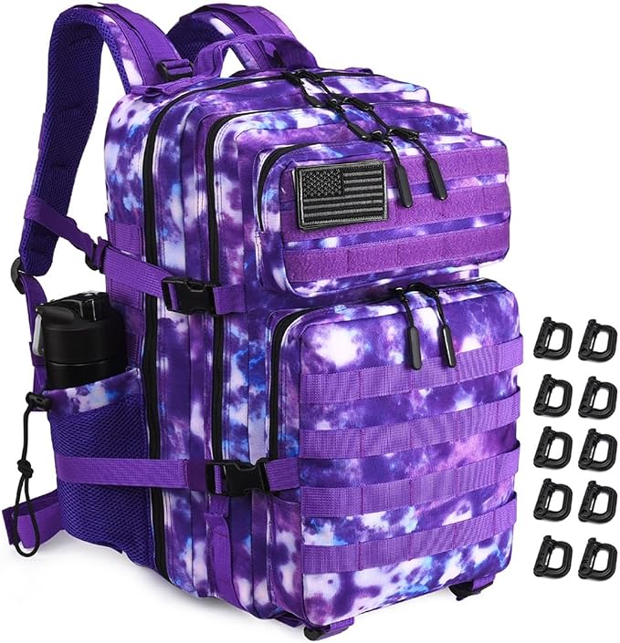 45L Tactical Backpack for Men Women, Military Assault Pack by R.SASR