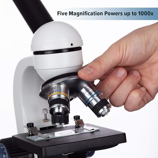 AmScope M150 Series Portable Student Monocular Compound Microscope - Image 2