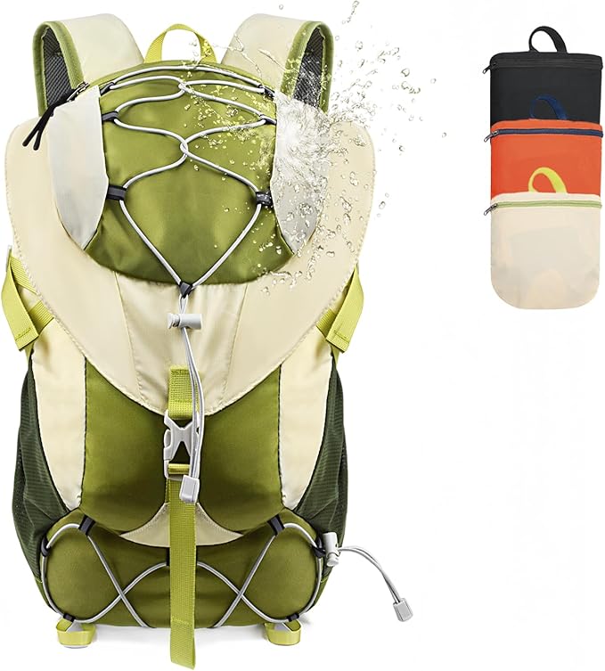Seektop Ultra Lightweight & Packable Hiking Backpack 20L, Water-Resistant by SeektopSports