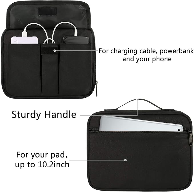 MATEIN Electronics Organizer, Waterproof Travel Electronic Case, Portable - Image 3