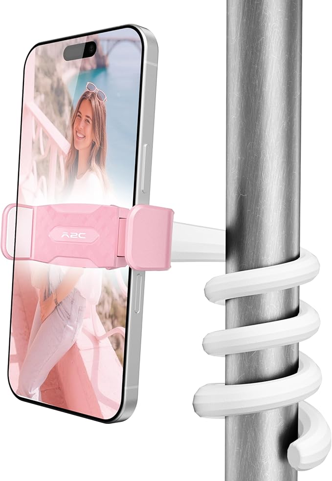 A2C Flexible Phone Holder for Treadmill, Shopping Cart, Portable Gooseneck by A2CSupportAlways