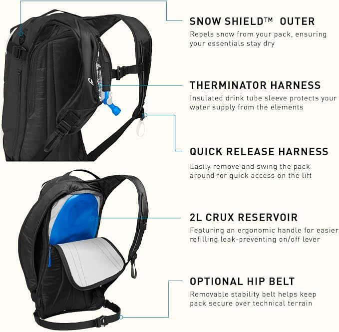 CamelBak Powderhound 12 Snow Hydration Pack 70oz - Image 7