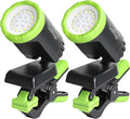 2-Pack Rechargeable LED Work Lights, 360-Degree Adjustable Spotlights by SEAMAGIC