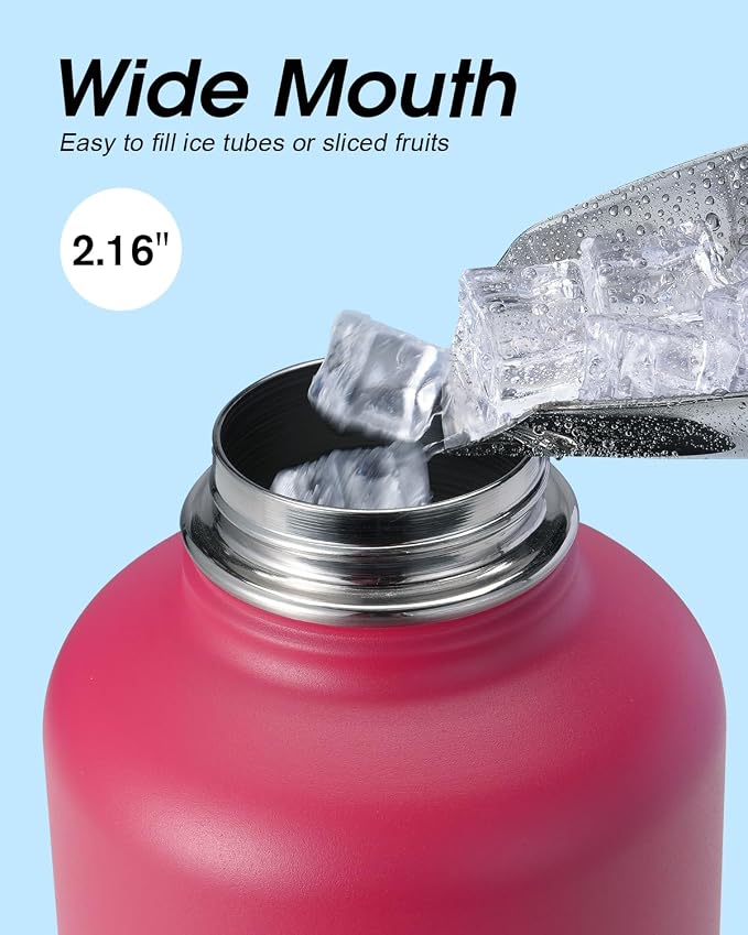 Half Gallon Water Bottle Insulated - Image 4