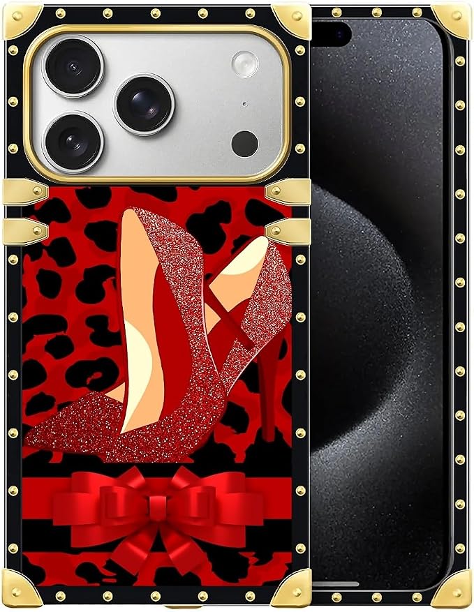 for iPhone 17 Pro Case Luxury Golden Decoration by Unknown