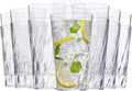 US Acrylic Palmetto 20 ounce Plastic Stackable Water Tumblers in Clear by USAcrylic