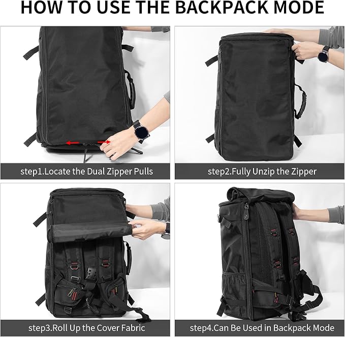 YOUMIAN Large Capacity For Travel Hiking Sports Carry On Backpack Durable - Image 8