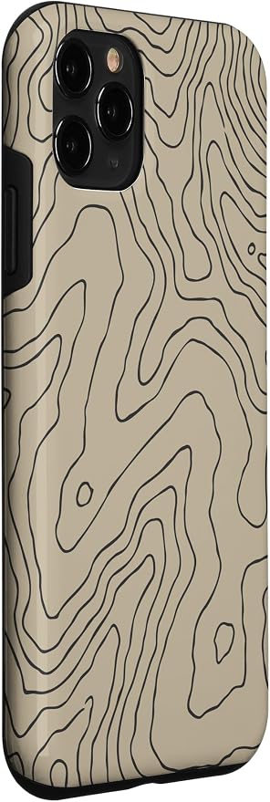 Coyote Country Guide Lines Topographical Contour Map Case - Image 3