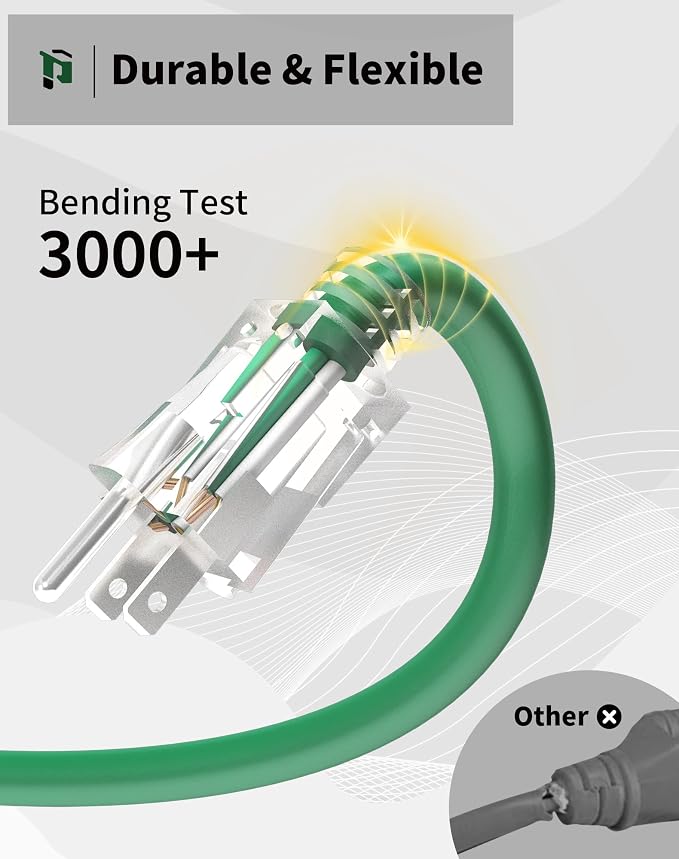 50Ft 12/3 Outdoor Extension Cord - Image 4