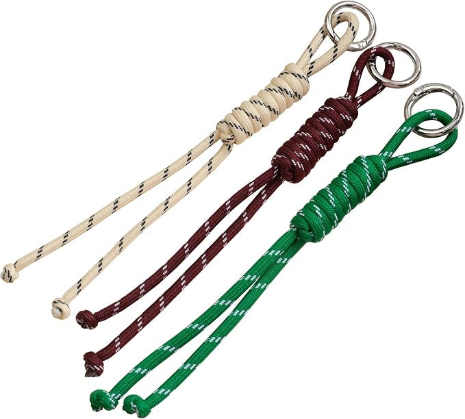 paracord Charm Bag Keychain Accessories，Rope Bag Charms by Sigvetan