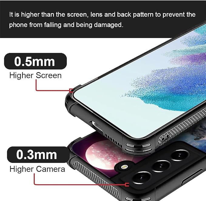 for Samsung Galaxy S22 Plus Case, Star Two Wolfs Howling Pattern Graphic Design - Image 3