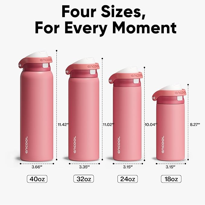 ENCOOL Leakproof Insulated Water Bottle - Image 9