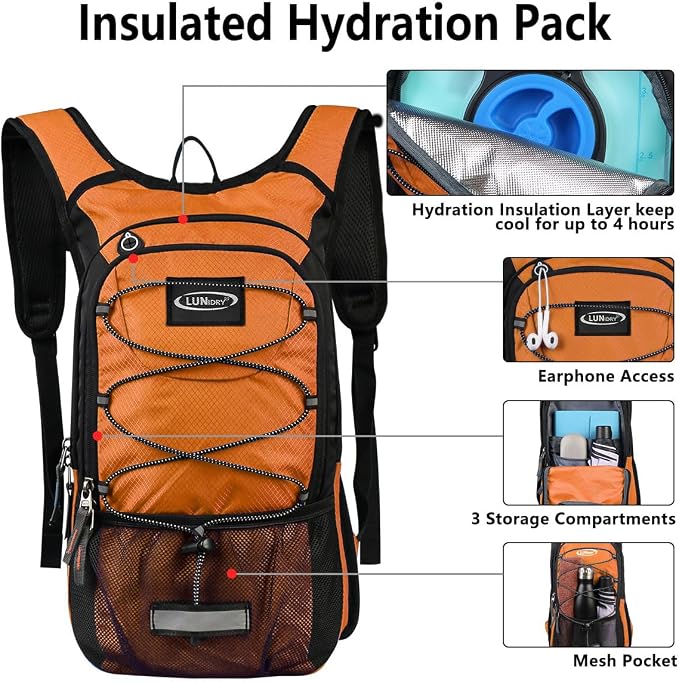 Insulated Hydration Pack Backpack - Image 3