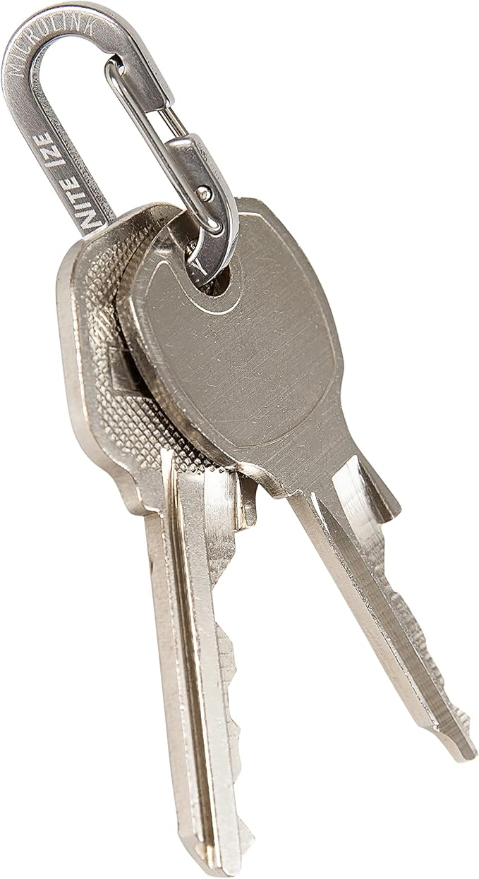 Nite IZE MicroLink Carabiner, Stainless Steel Mini Key Rings - Image 4