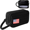 Toiletry Bag for Men Tactical Travel Dopp Kit by CosmeticCase