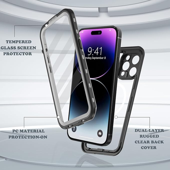 for iPhone 14 Pro Max Waterproof Case - Image 3
