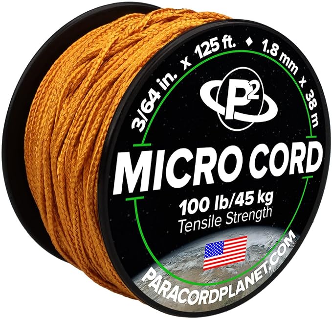 Paracord Planet Micro Paracord – Thin Braided Cord by ParacordPlanet