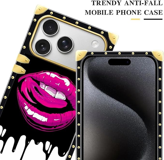 for iPhone 17 Pro Max Case Luxury Golden Decoration - Image 4
