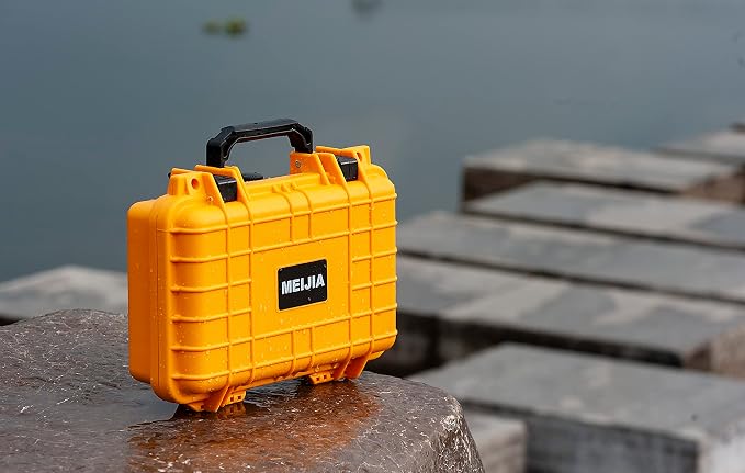 MEIJIA Portable All Weather Waterproof Protective Hard Case, Small Camera Case - Image 6