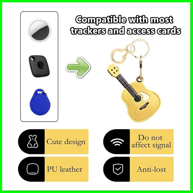 Leather Keychain Holder Case Compatible - Image 3